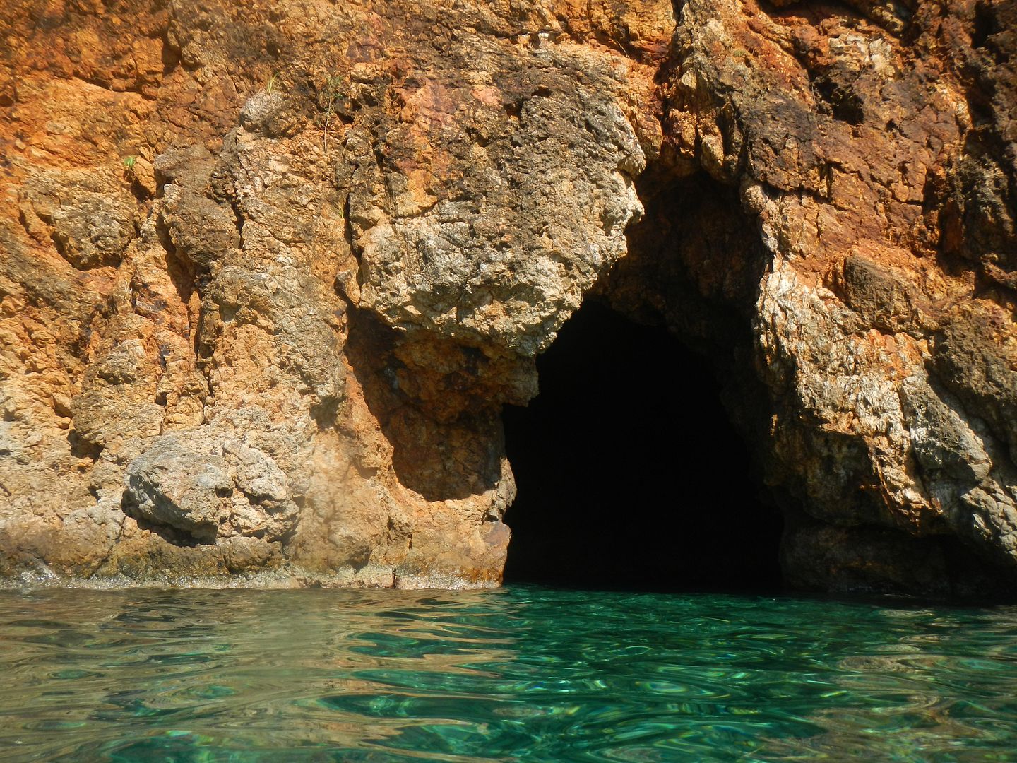 My favorite vacation photos - snorkeling in caves British Virgin Islands