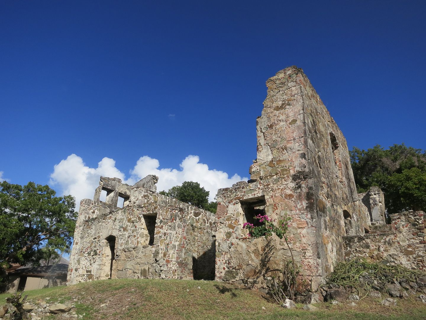 My favorite vacation photos - St. John, Sugar Mill at Caneel Bay