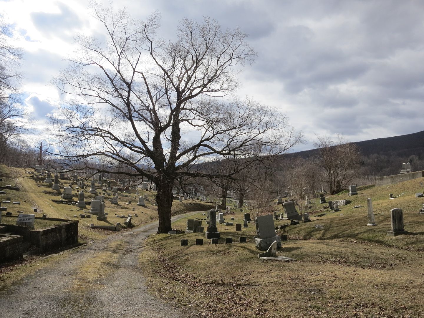 My favorite vacation photos - burial ground in North Adams, Massachusetts