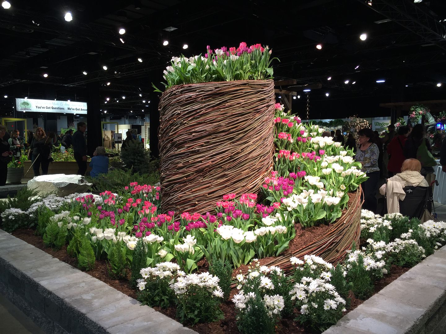 Today 2016 Boston Flower and Garden Show. ON TAP FOR TODAY