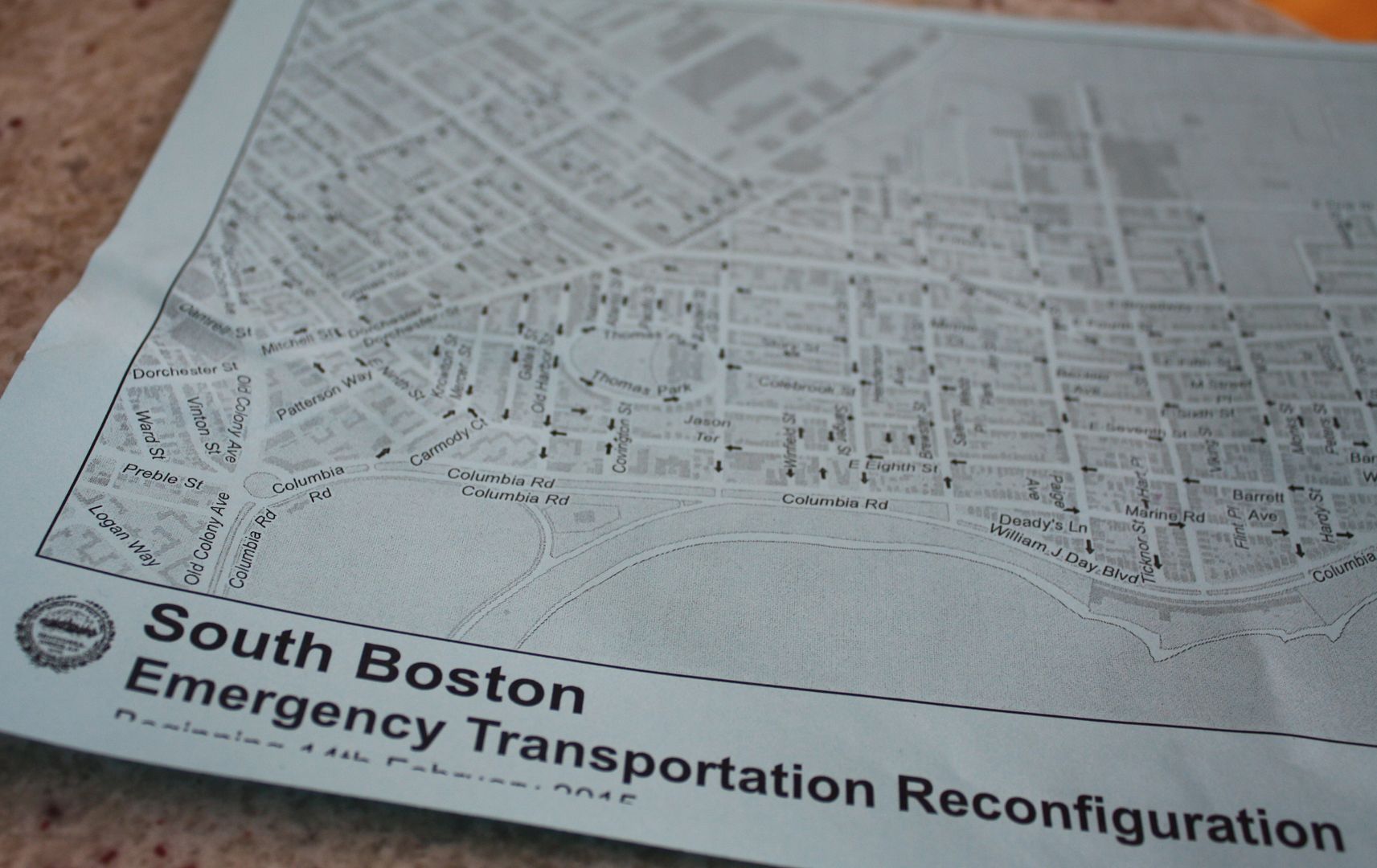 South Boston Emergency Transportation Reconfiguration