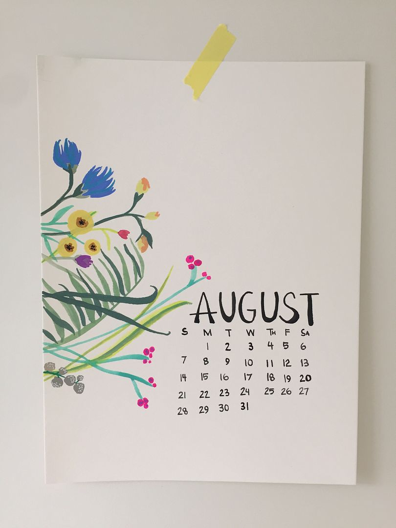 august goals printable calendar