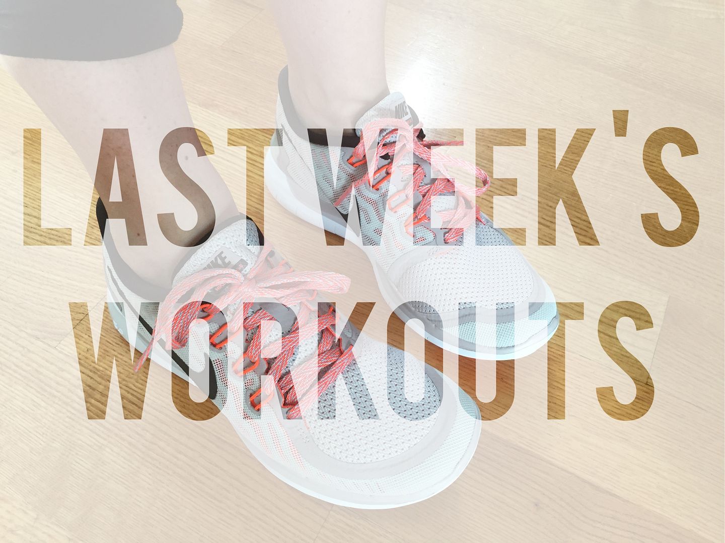 last week's workouts