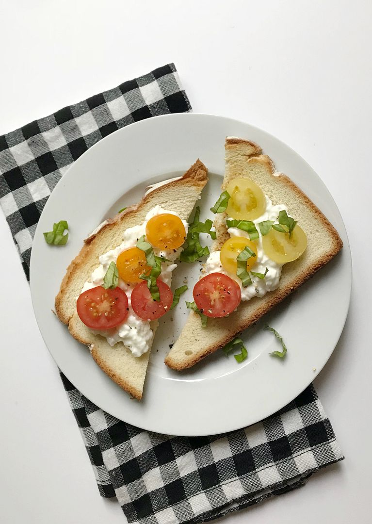 hood cottage cheese challenge toast 2