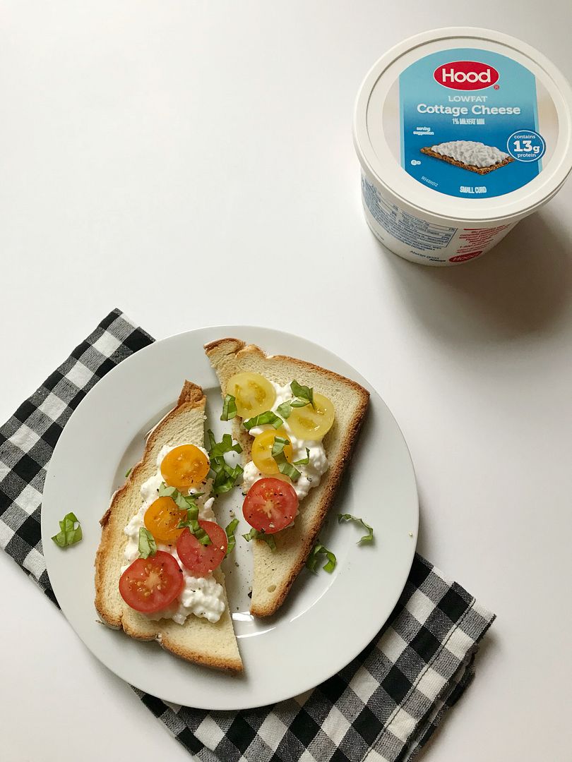 hood cottage cheese challenge toast