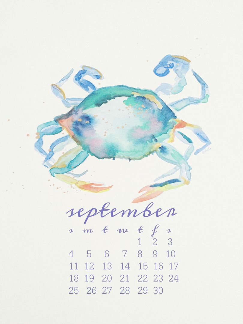 september goals printable calendar 