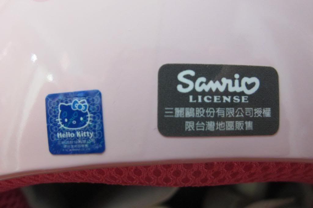 Bán lại nón bảo hiểm Hello Kitty 3/4 đầu, có kính - 2