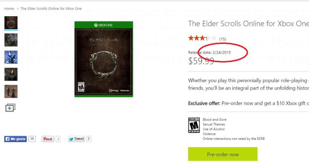 The Elder Scrolls Online podría llegar en febrero 102