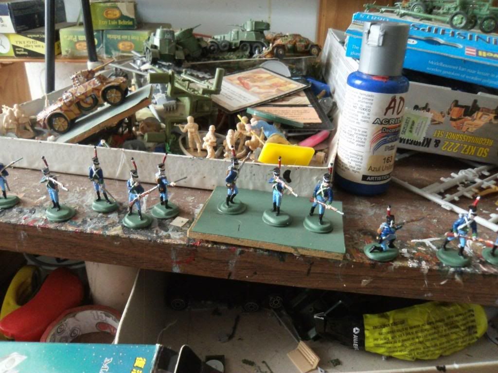 tiradores franceses de la grande armée 1806 escala 1/72
