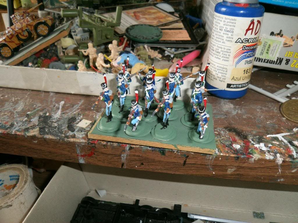 tiradores franceses de la grande armée 1806 escala 1/72