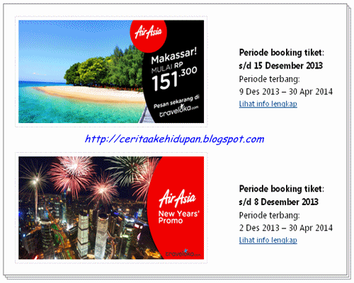 Informasi Tiket Promo AirAsia 2014