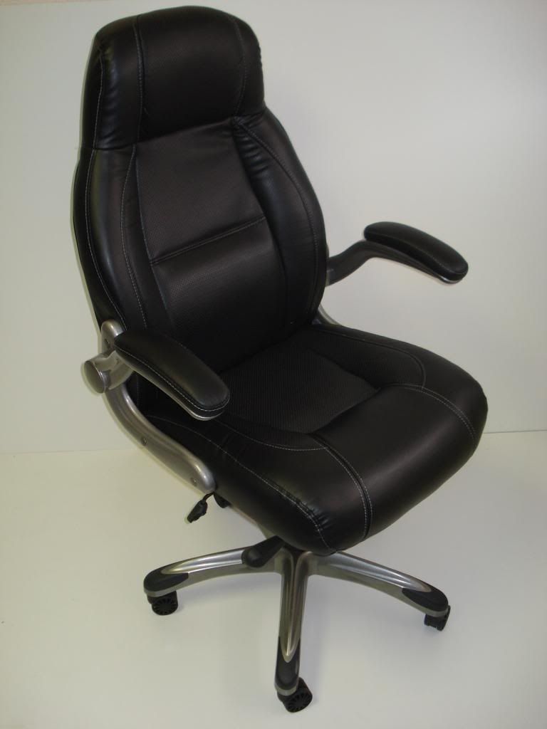 Brand New Torrent Bonded Leather Office Chair Adjustable Arms Height ...