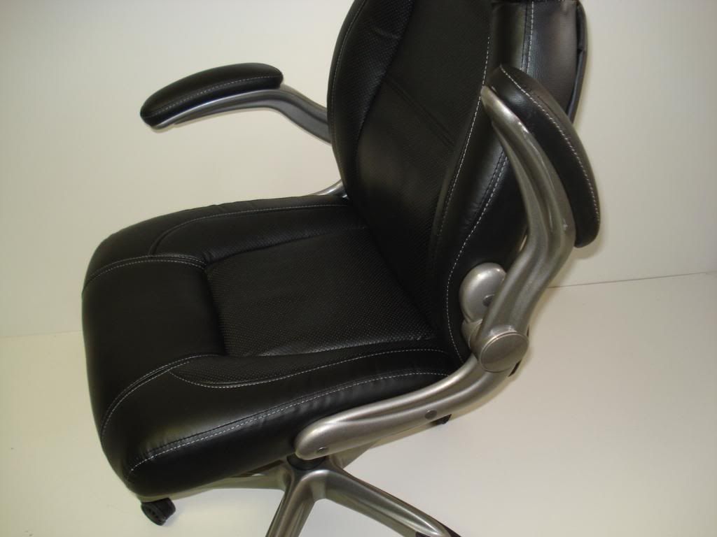 Brand New Torrent Bonded Leather Office Chair Adjustable Arms Height ...