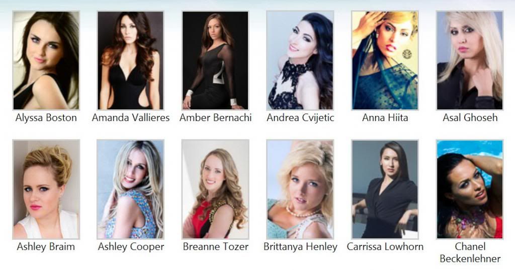 Miss Universe Canada 2014 – Finalists
