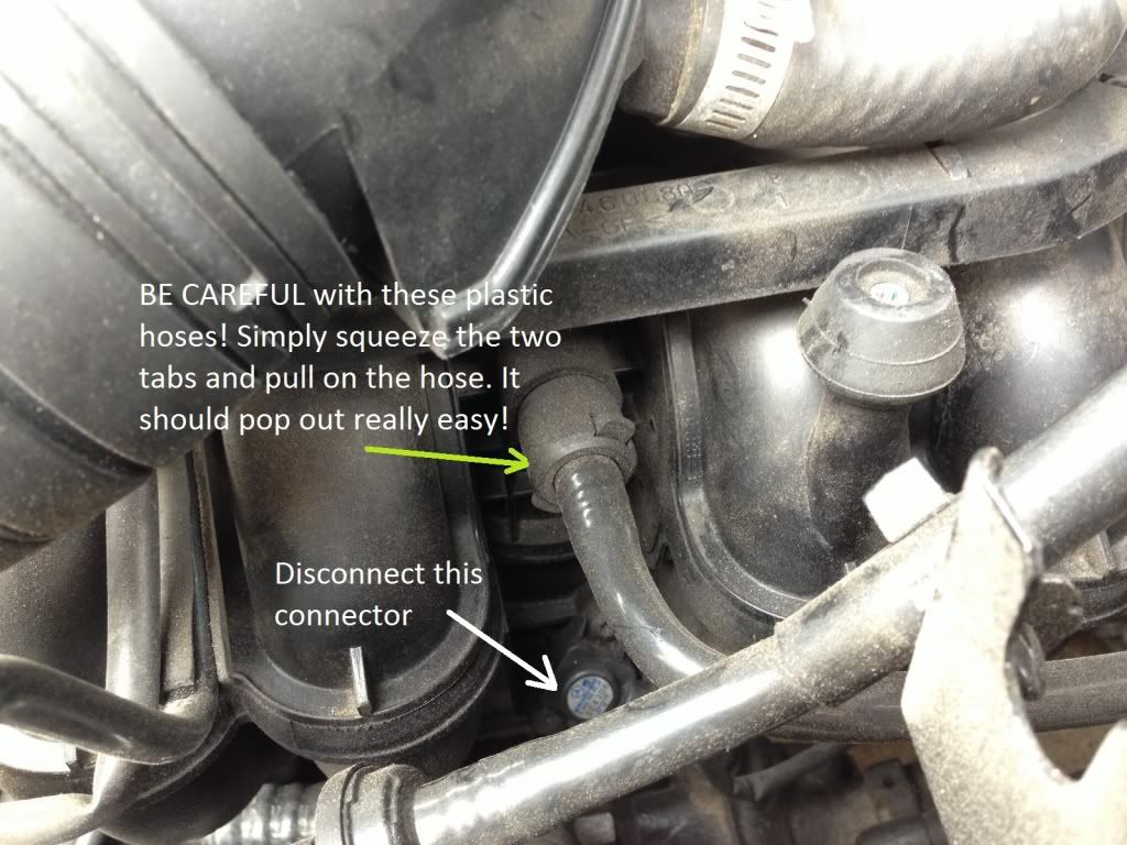 How to replace PCV valve/remove intake manifold, and clean air nozzles Mercedes Benz SLK Forum